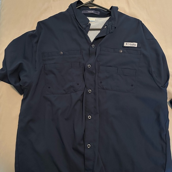 Columbia Other - Columbia Blue Fishing Shirt Casual Button Down Shirt - XL
